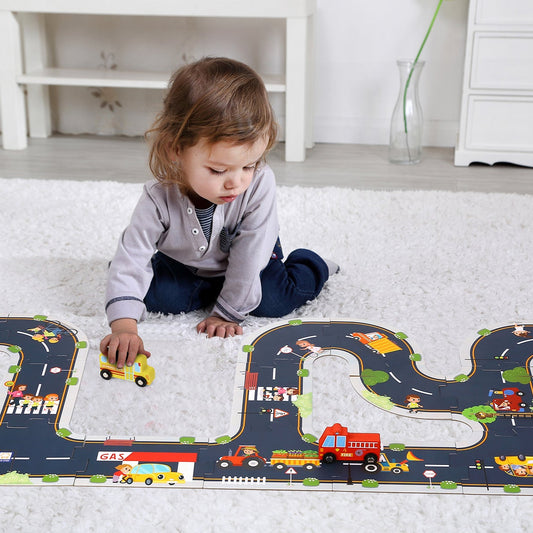 "Tooky Toys" - City Road Puzzle Playmat