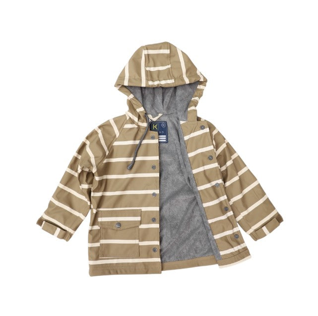 "Korango" - Raincoat - Colour Change (Chestnut Stripe)