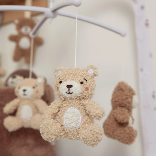 "The Living Textiles Company" - Musical Mobile Set - Cuddly Bear