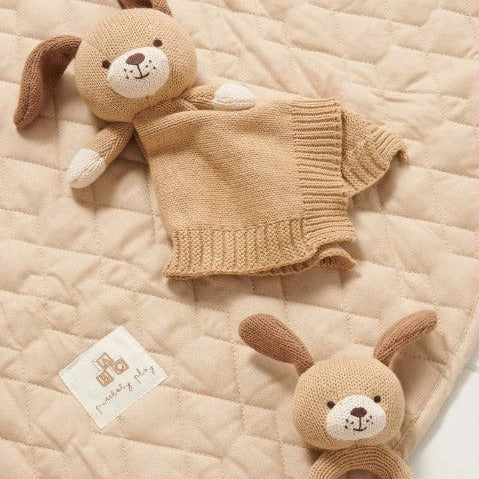 "Purebaby" - Knitted Comforter - Dog