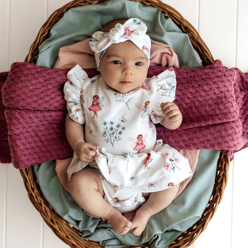 "Snuggle Hunny" - Dress - Fairy Garden