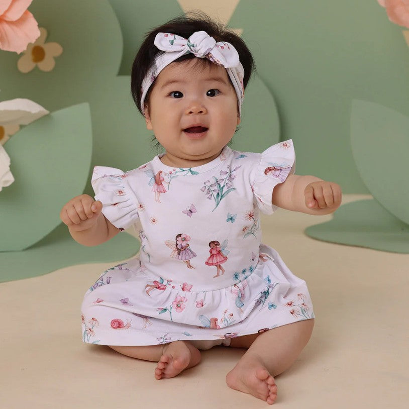 "Snuggle Hunny" - Dress - Fairy Garden