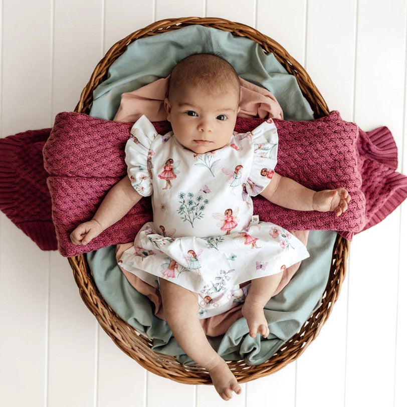 "Snuggle Hunny" - Dress - Fairy Garden