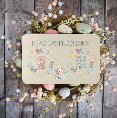 "Easter 2024" - Easter Bunny Snack Tray (Eggs)