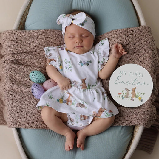 "Easter 2026" - Snuggle Hunny Dress - Bunnies