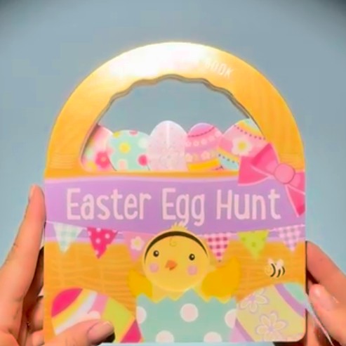 "Easter 2026" - Easter Egg Hunt Basket Book