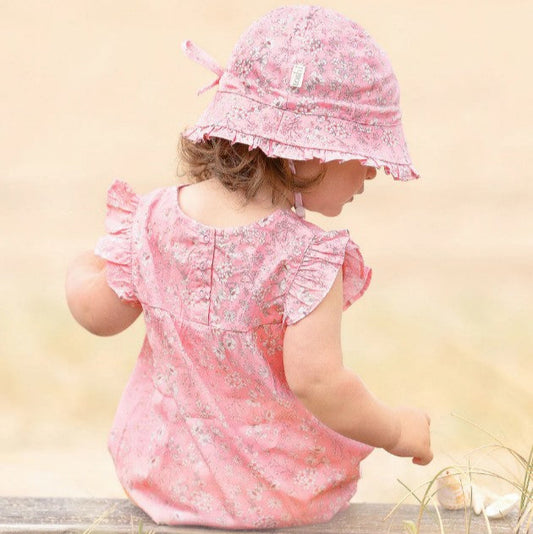 "Toshi" - Eva Romper - Blossom