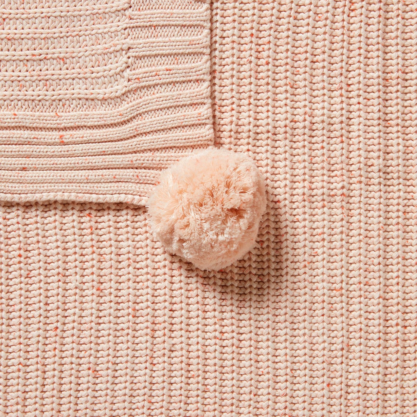 "Wilson & Frenchy" - Organic Knit Blanket - Fairy Floss