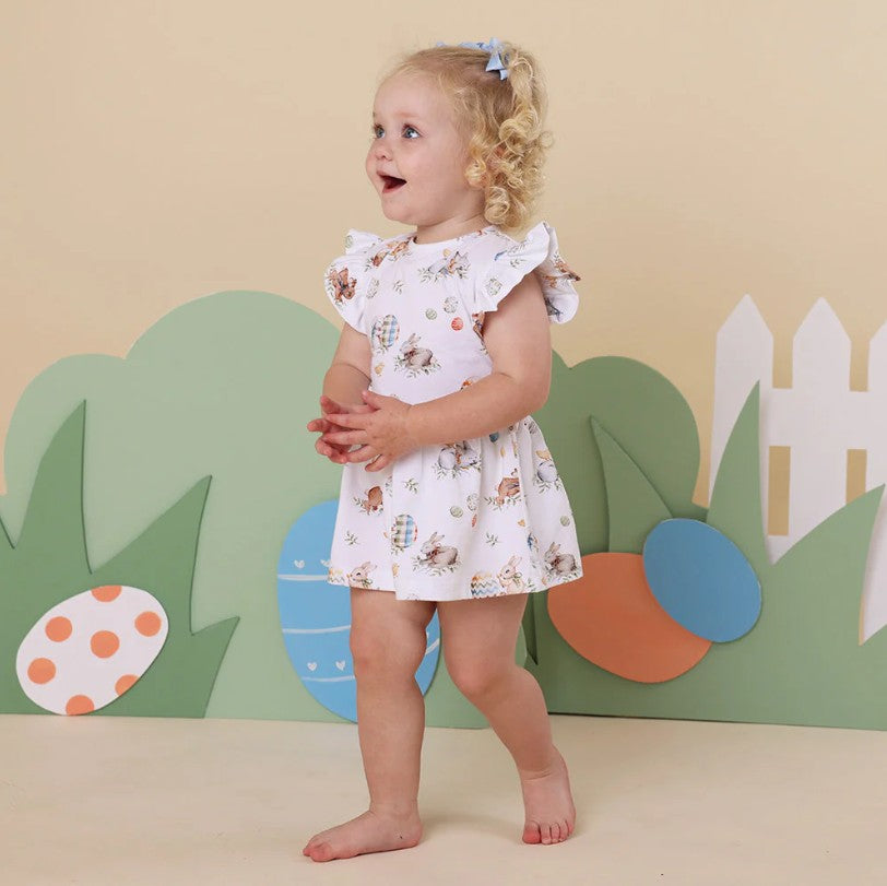 "Easter 2026" - Snuggle Hunny Dress - Flopsy Bunnies