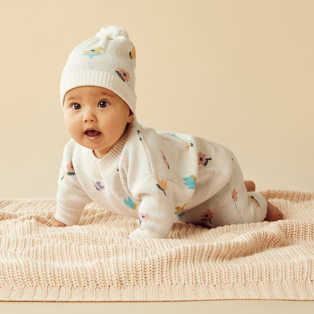 "Wilson & Frenchy" - Flower Pop - Knit Beanie