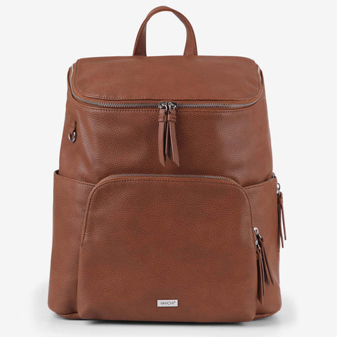 "VANCHI" - The Frankie Everyday Backpack - Tan