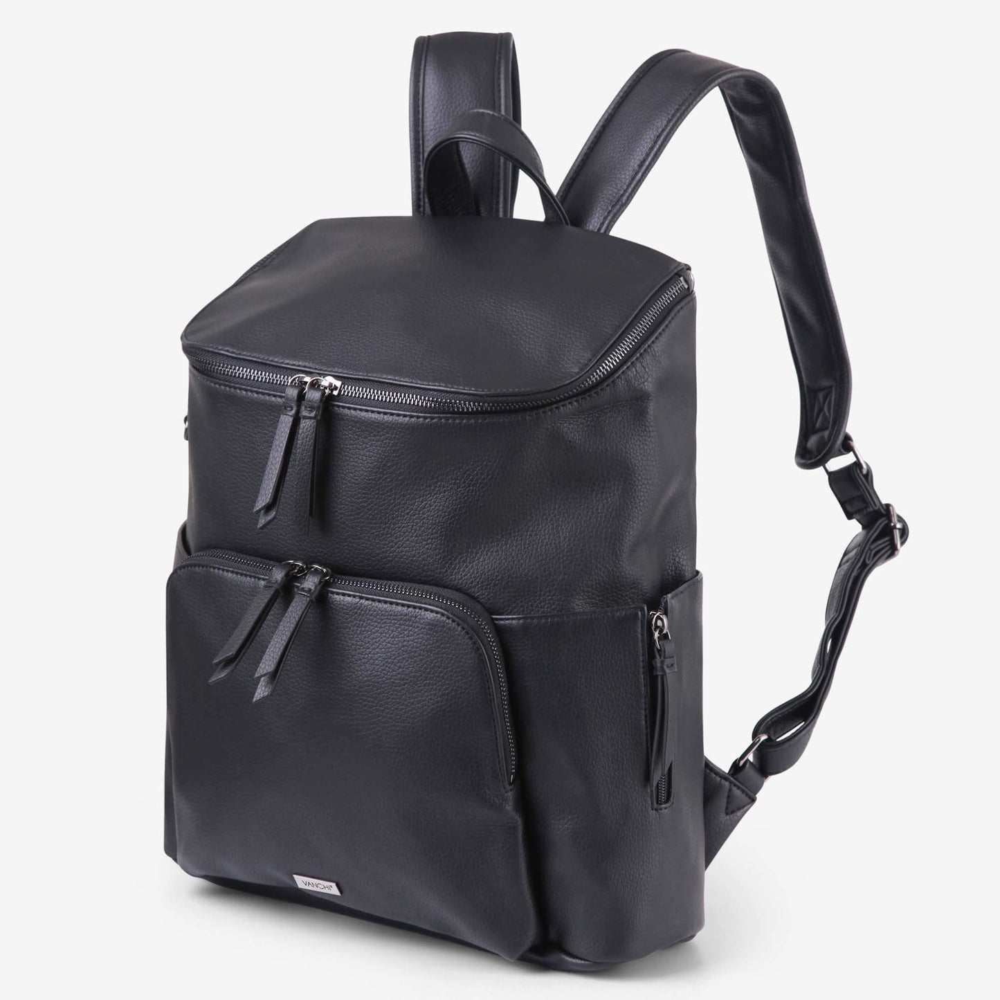 "VANCHI" - The Frankie Everyday Backpack - Black