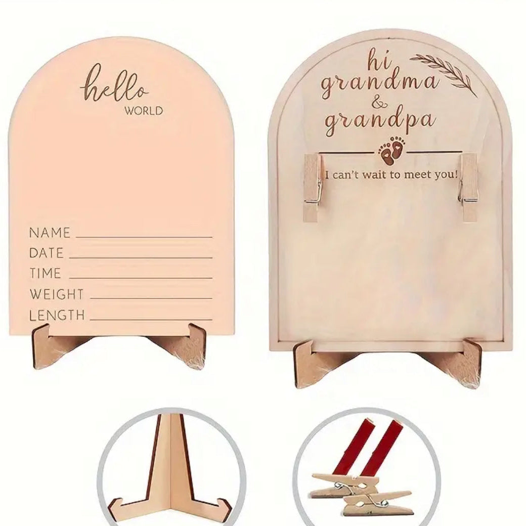 "Grandparents Announcement Frame"