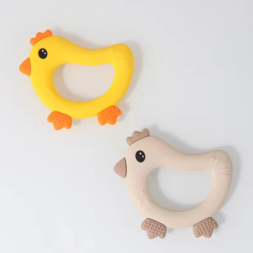 "Silicone Chicken Teethers"