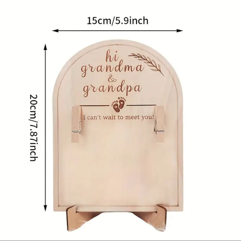 "Grandparents Announcement Frame"