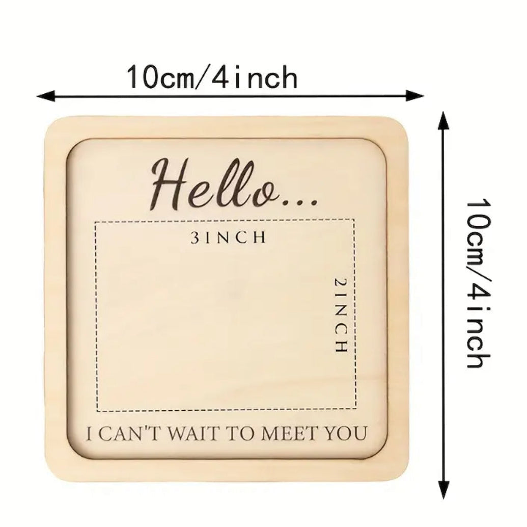 "Keeping A Secret Announcement Plaque"