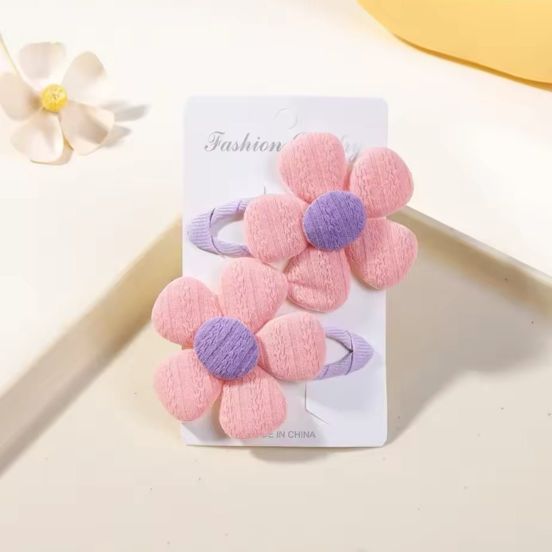 "Little Loves Boutique" - Flower Hairclips - 2 Pieces