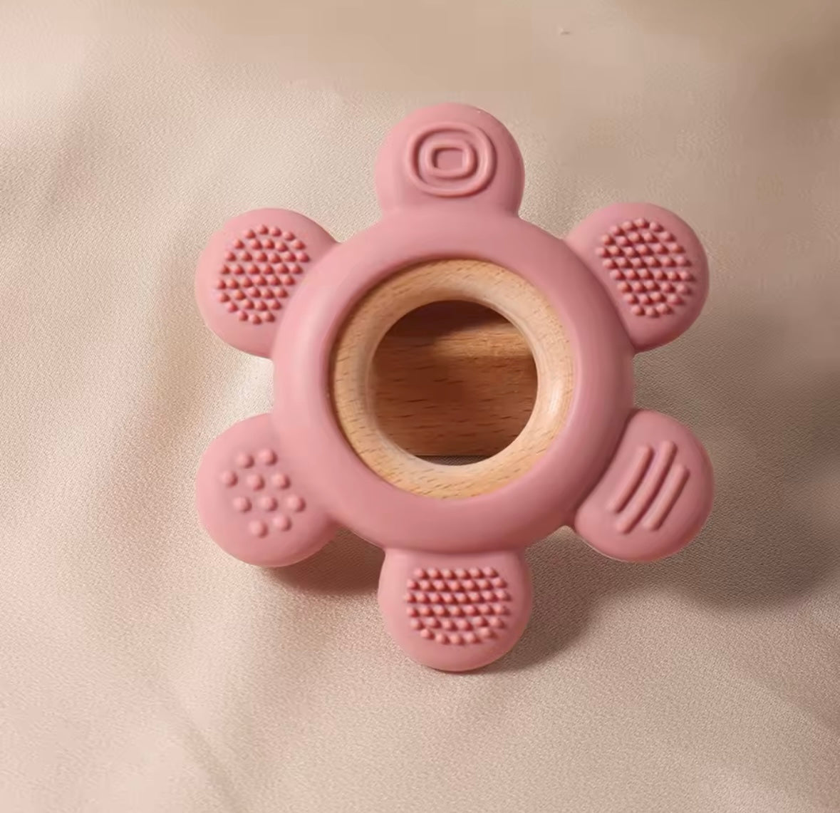 "Silicone Flower Teethers"