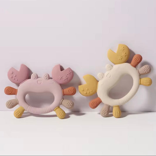 "Silicone Crab Teethers"