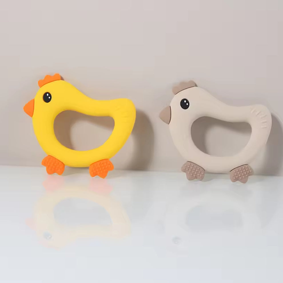 "Silicone Chicken Teethers"