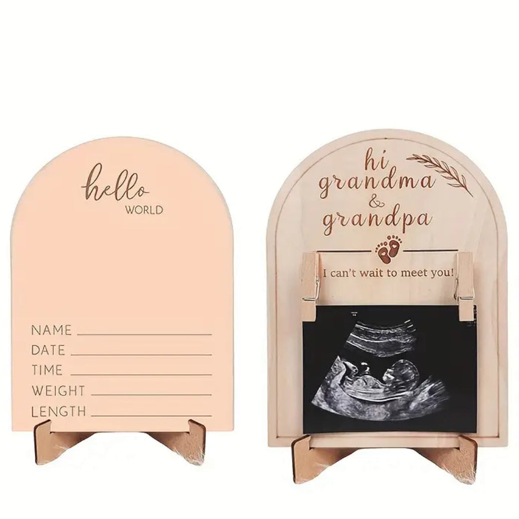 "Grandparents Announcement Frame"