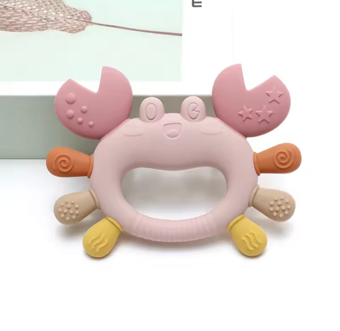 "Silicone Crab Teethers"