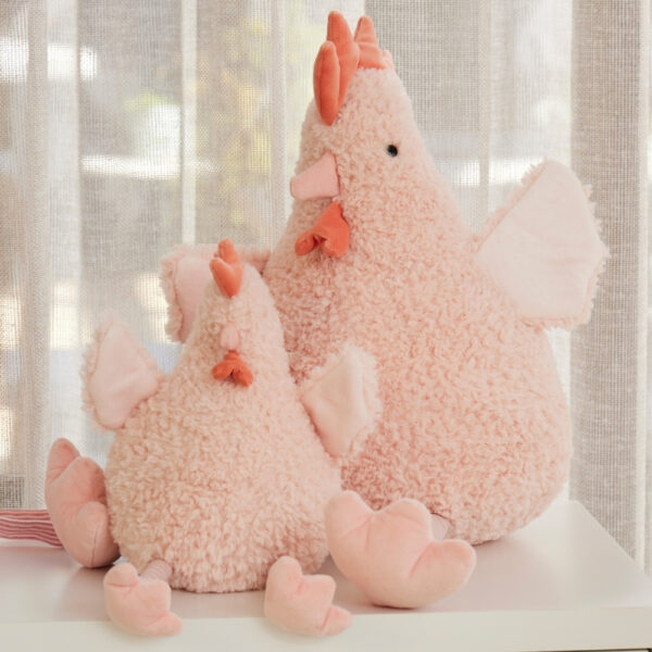 "Jiggle & Giggle" -  Big Josie the Chicken Plush