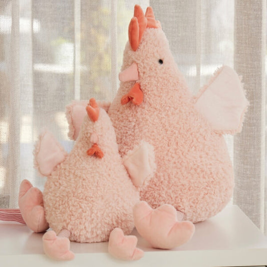 "Jiggle & Giggle" -  Big Josie the Chicken Plush