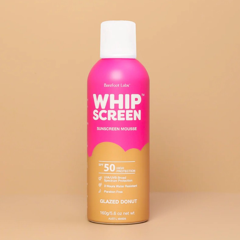 "Barefoot Labs" - Whipscreen SPF501 Sunscreen Mousse