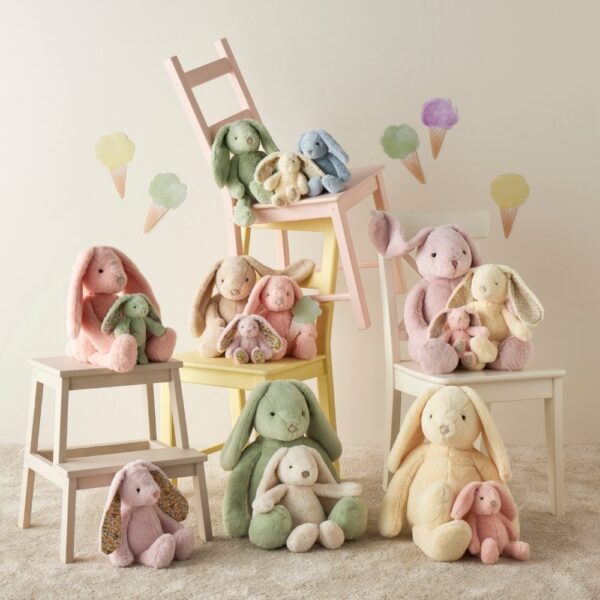"Jiggle & Giggle" - Floral Bunny (Medium)