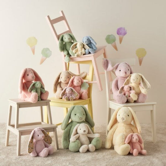 "Jiggle & Giggle" - Floral Bunny (Medium)