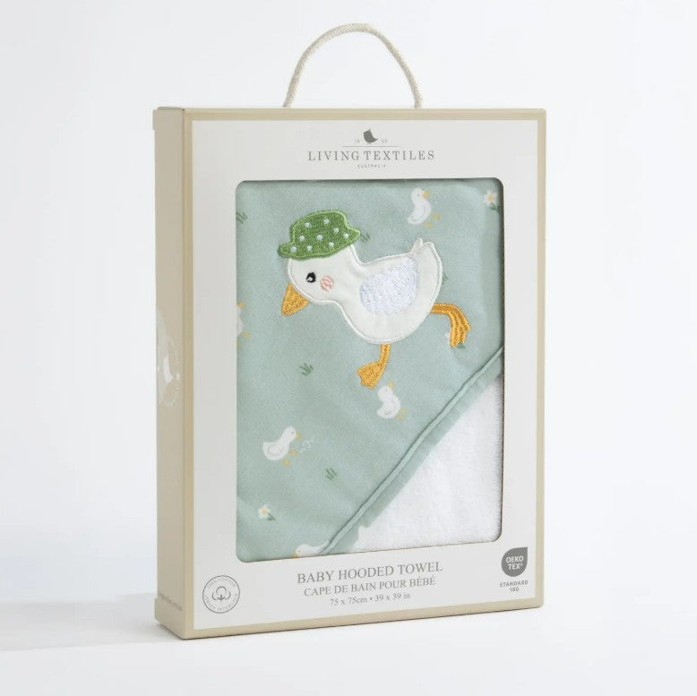 "The Living Textiles Company" - Hooded Bath Towels