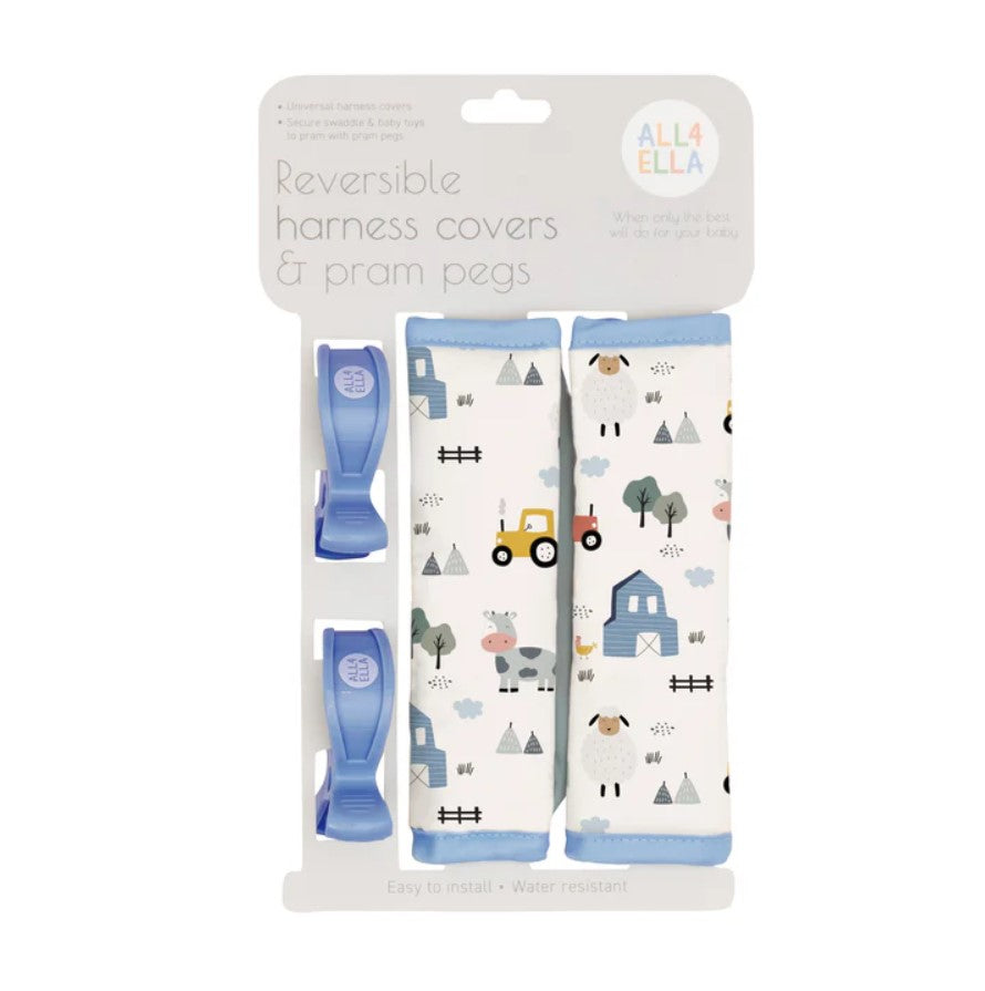 "All4Ella" - Reversible Harness Covers