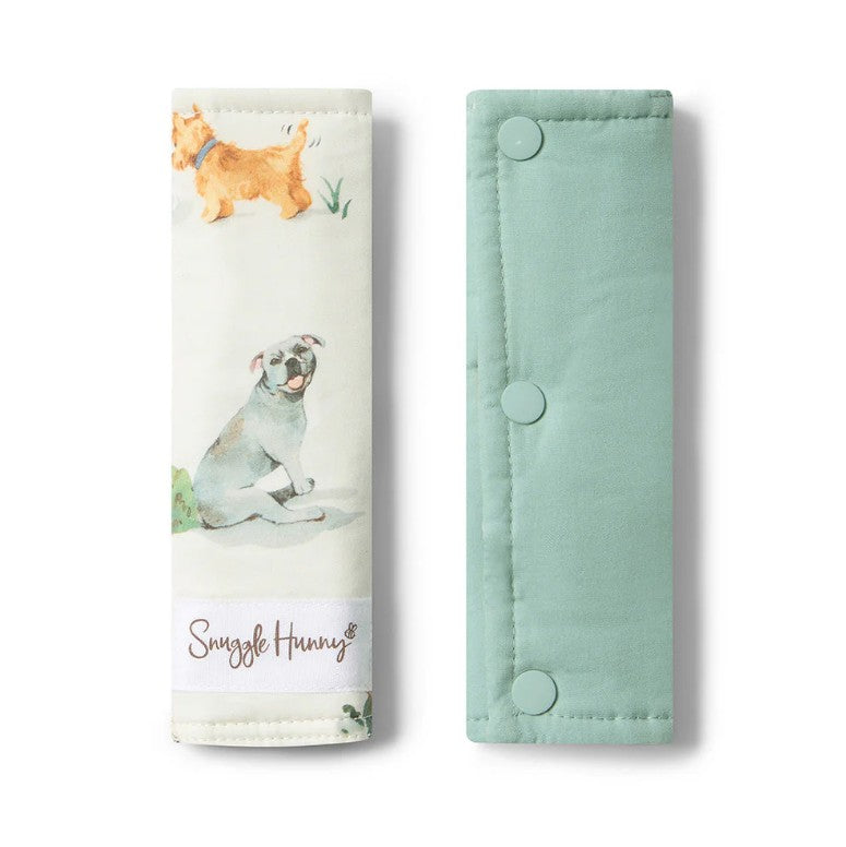 "Snuggle Hunny" - Pram Harness Covers (Reversible)