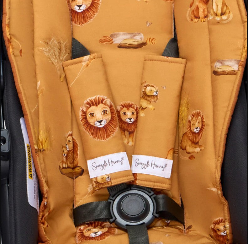 "Snuggle Hunny" - Pram Harness Covers (Reversible)