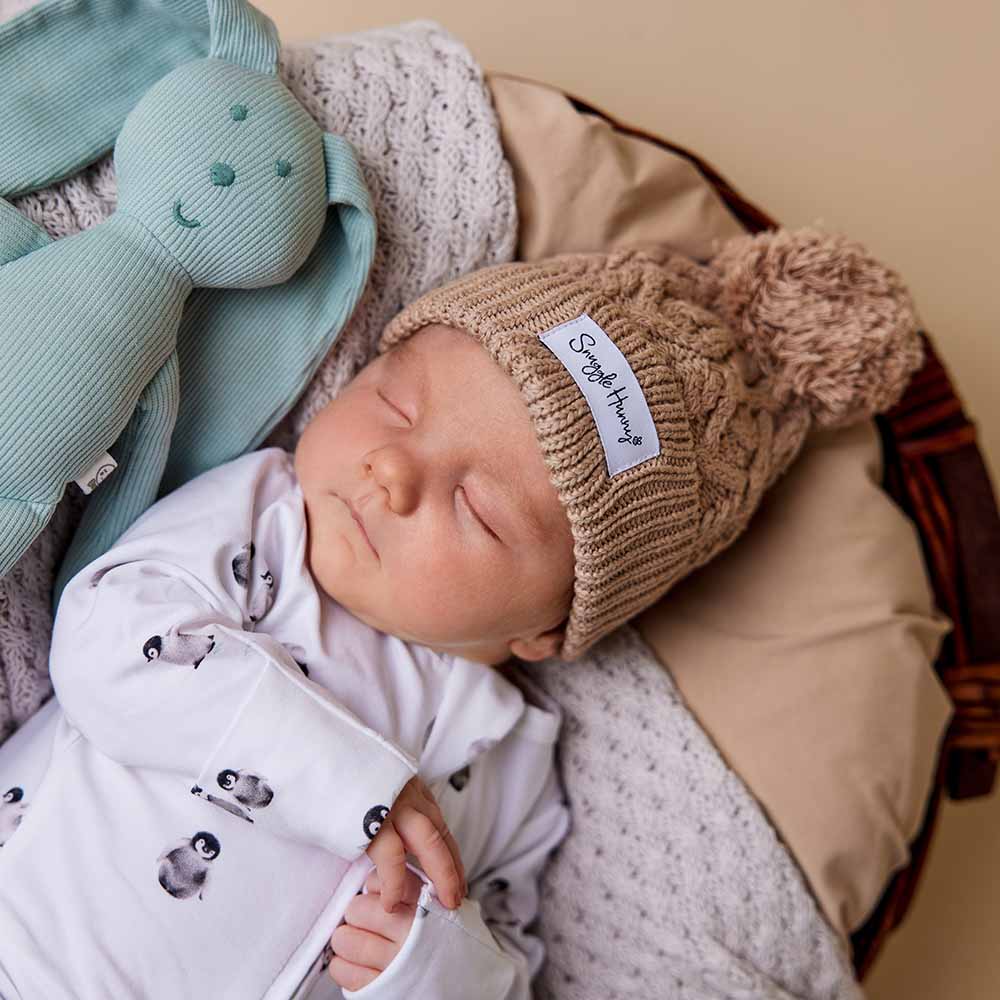 "Snuggle Hunny" - Knit Beanies