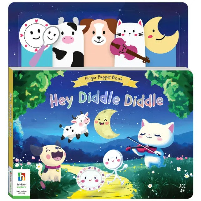 "Hinkler" - Finger Puppet Book - Hey Diddle Diddle