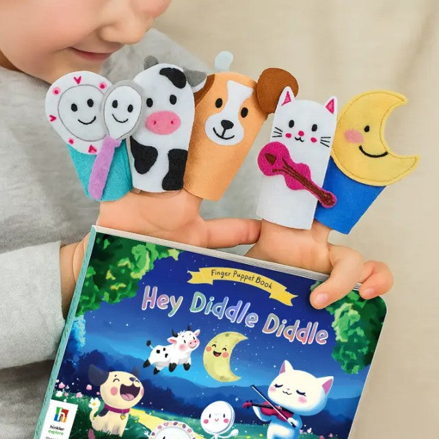 "Hinkler" - Finger Puppet Book - Hey Diddle Diddle