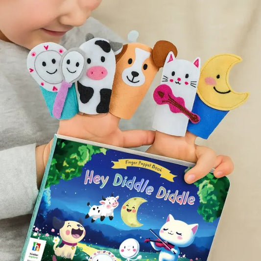 "Hinkler" - Finger Puppet Book - Hey Diddle Diddle