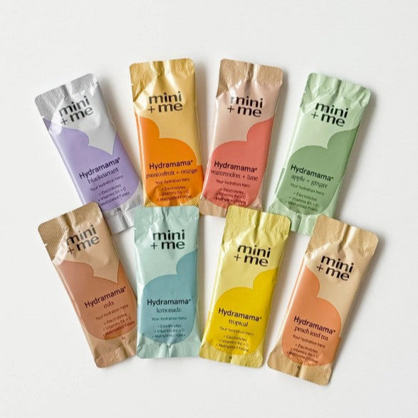 "Mini & Me Hydramama" - Sample Pack - 16 x 8g sachets