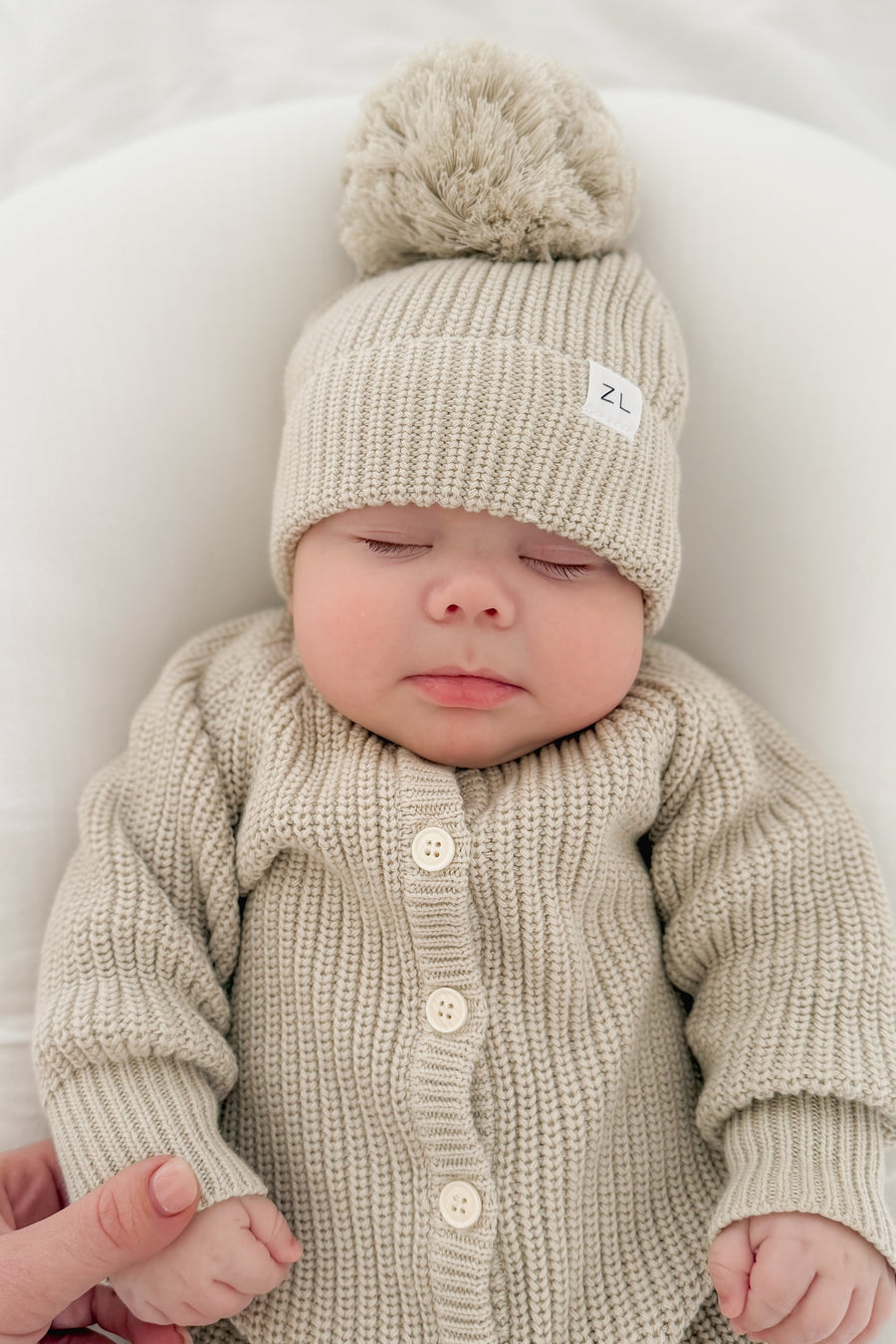 "Ziggy Lou" - Beanie - Moss
