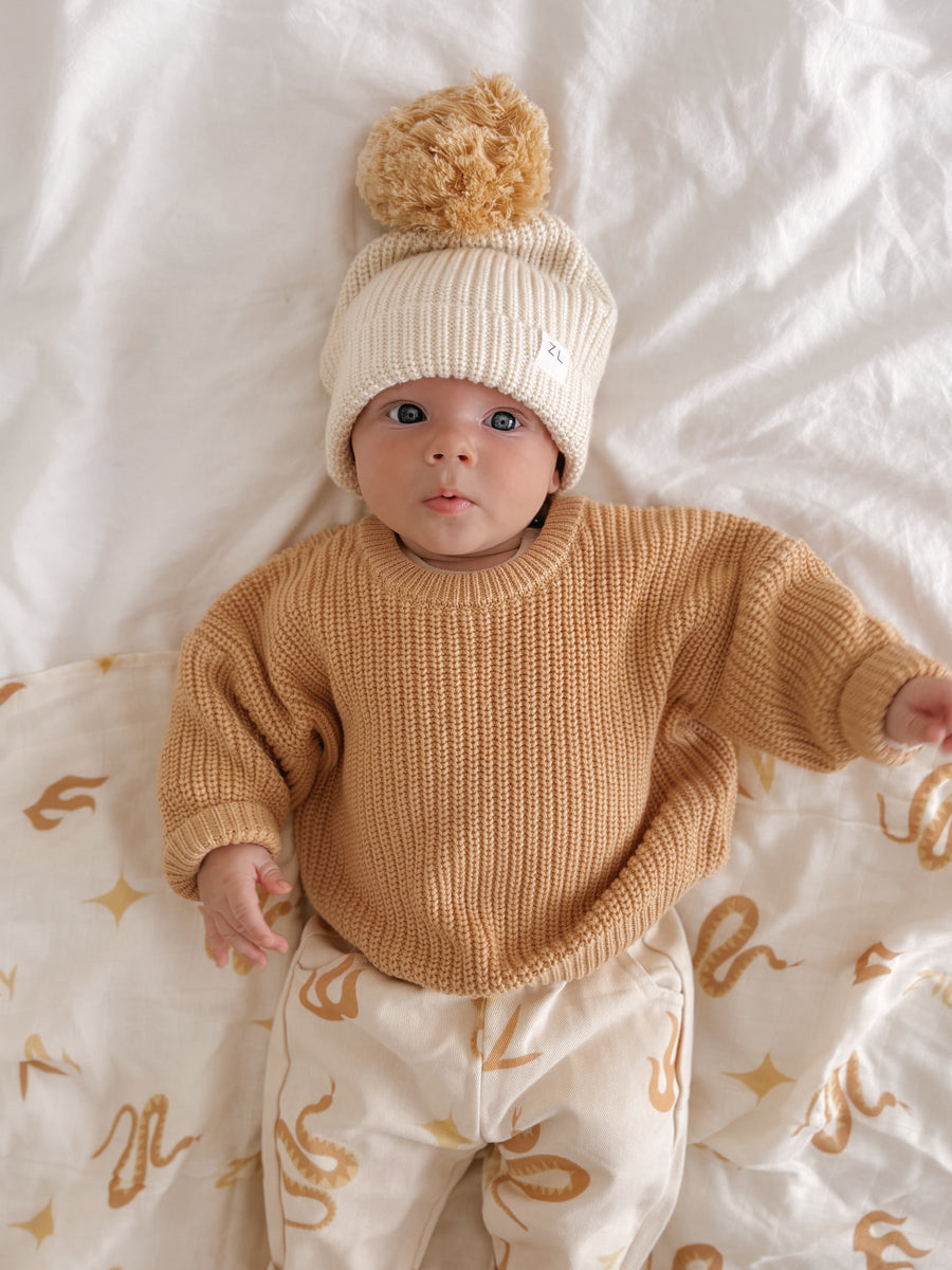 "Ziggy Lou" - Jumper - Saffron