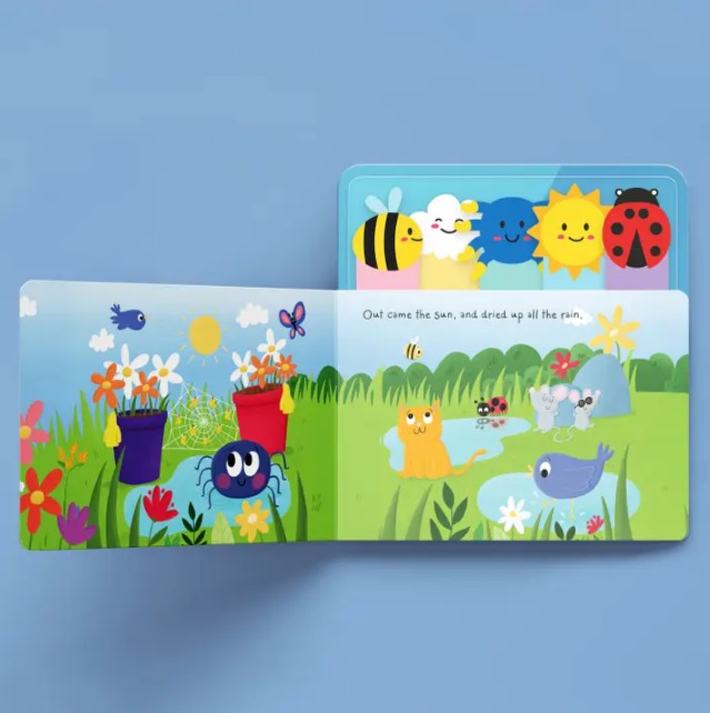 "Hinkler" - Finger Puppet Book - Incy Wincy Spider