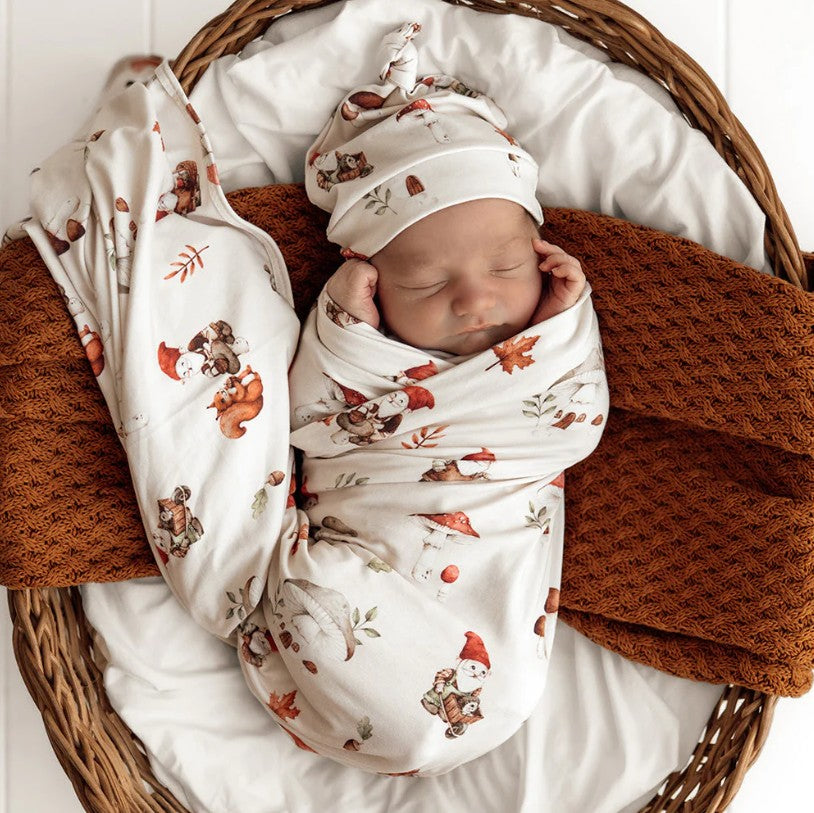 "Snuggle Hunny" - Baby Jersey Wrap Sets