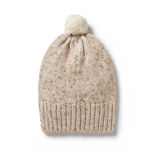 "Wilson & Frenchy" - Knitted Beanie - Almond Fleck