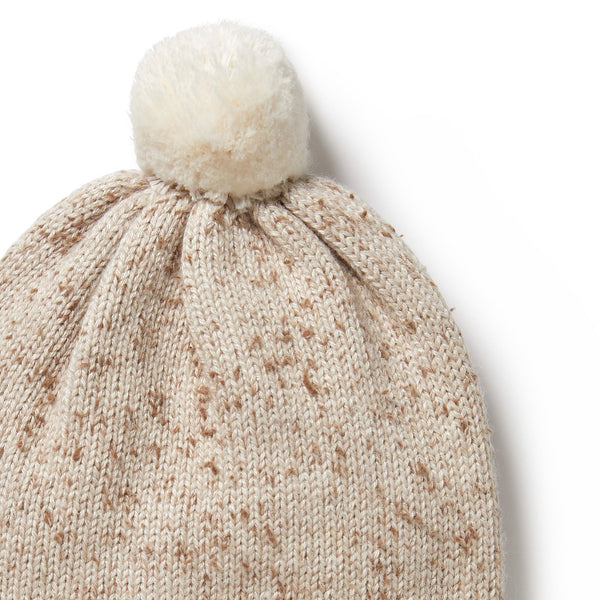 "Wilson & Frenchy" - Knitted Beanie - Almond Fleck