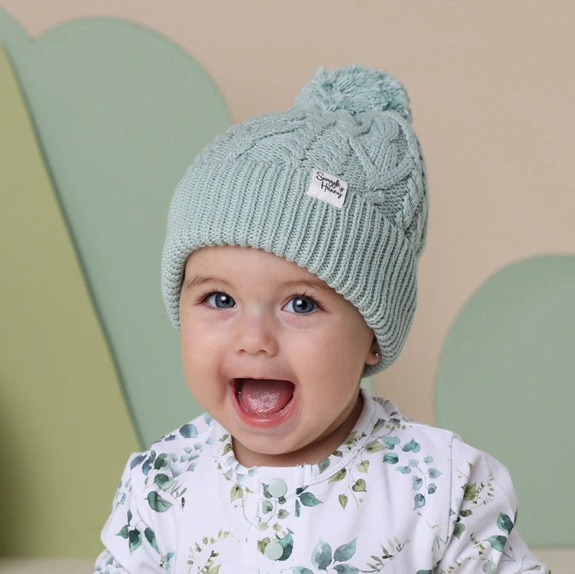 "Snuggle Hunny" - Knit Beanies