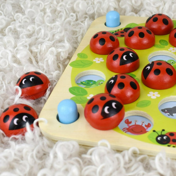 "Tooky Toys" - Ladybug Memory Game