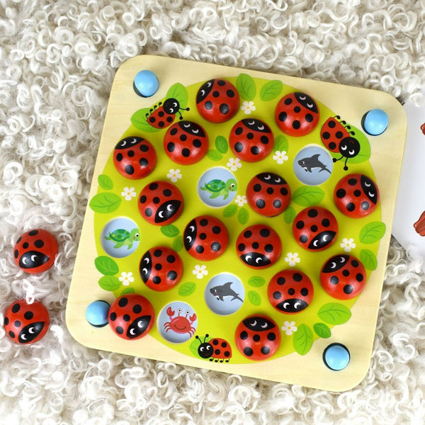 "Tooky Toys" - Ladybug Memory Game