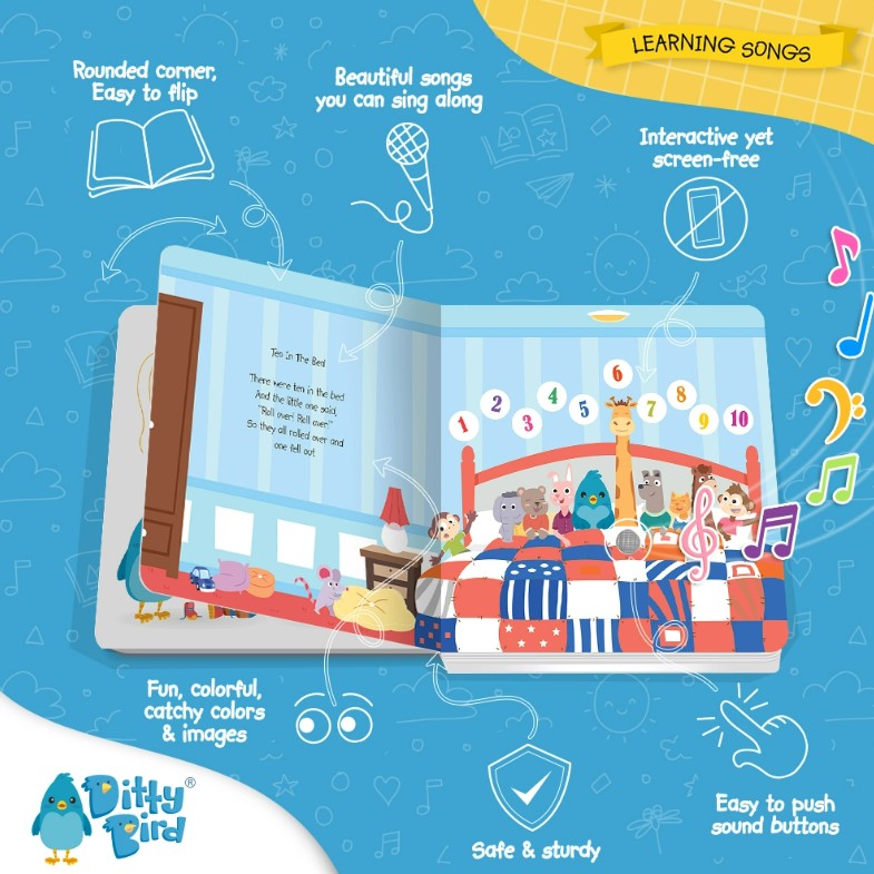 "Ditty Bird" - Sound Books - Learning Songs